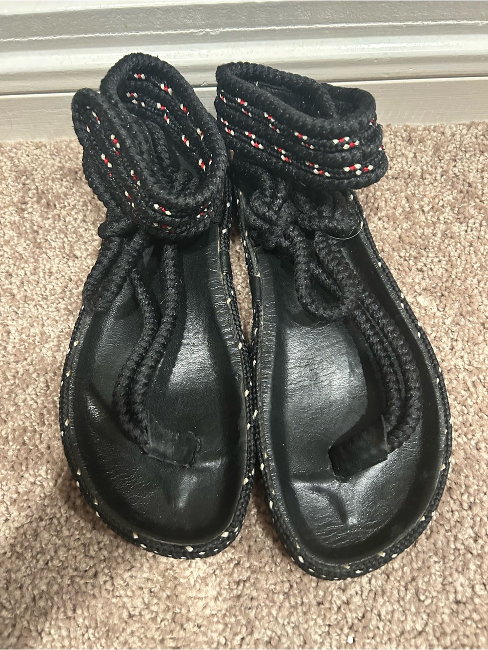 Women’s Isabel Marant Etoile Epipa Sandals size 40 (us 9-9.5) made in Portugal